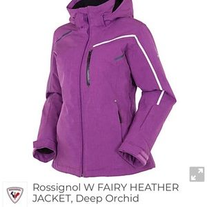 Rossignol Womens Ski Jacket in Deep Orchid New with Tags